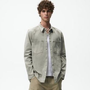 Men’s Zara Denim Overshirt (L)